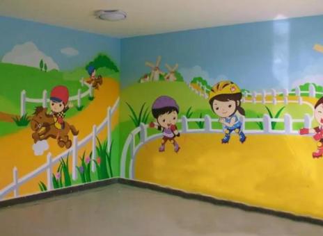 黄石幼儿园墙体彩绘制作流程及注意事项