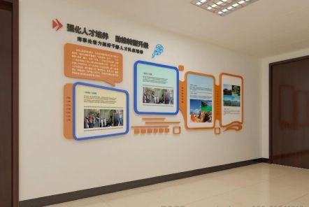 黄石如何才能设计出符合企业自身特征的文化墙？